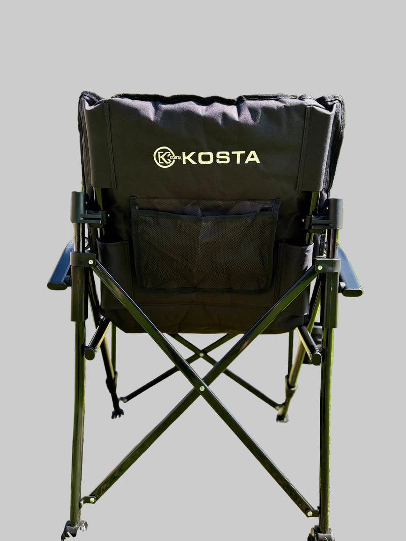 Load image into Gallery viewer, fieldx-classic-foldable-camping-chair-with-back-pocket-kosta
