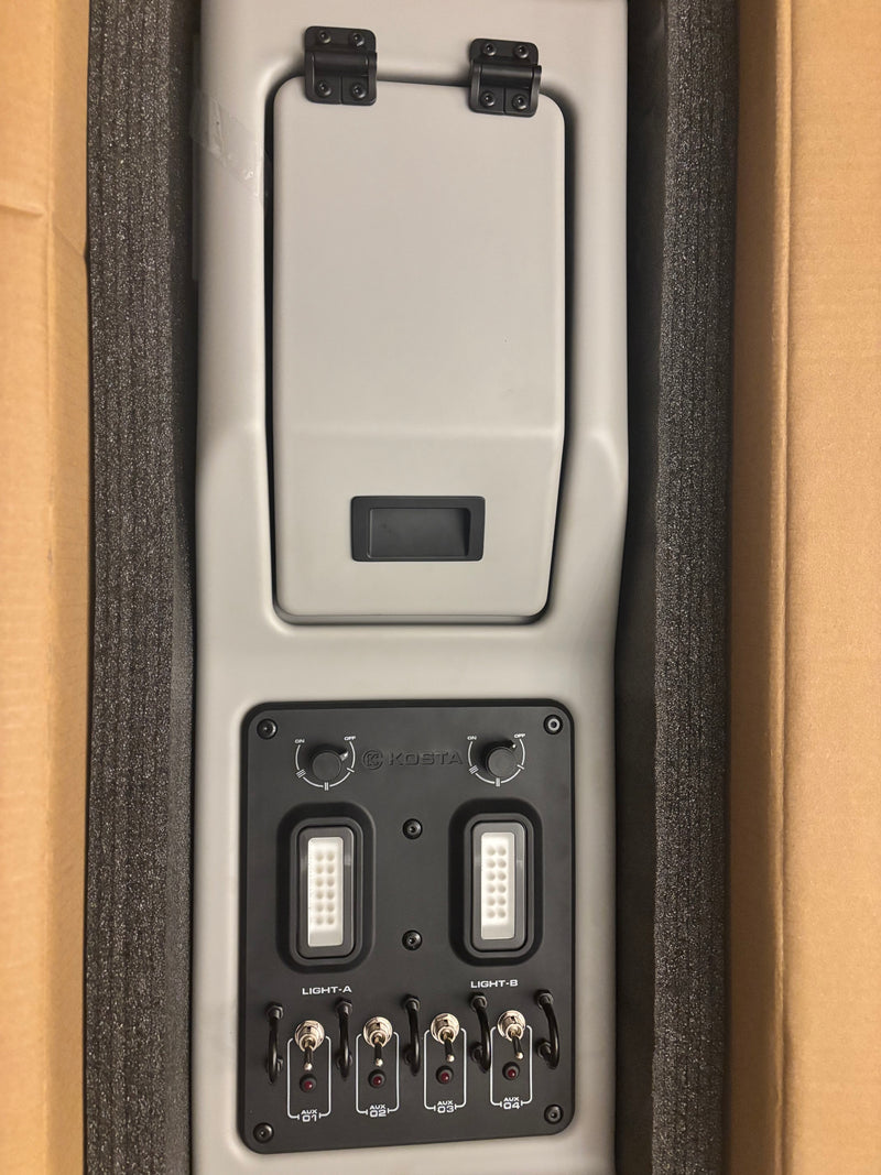 Load image into Gallery viewer, fieldx-land-cruiser-roof-console-light-switches
