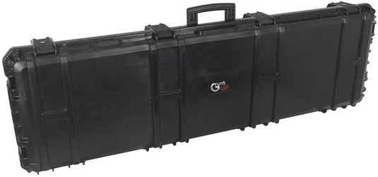 large double gun case with locks and handles 