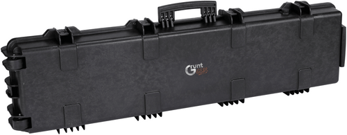 Single gun case with handles and wheels