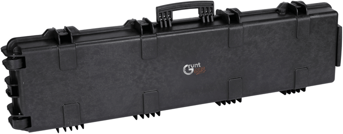 Single gun case with handles and wheels