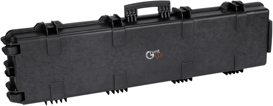 Single gun case with handles and wheels