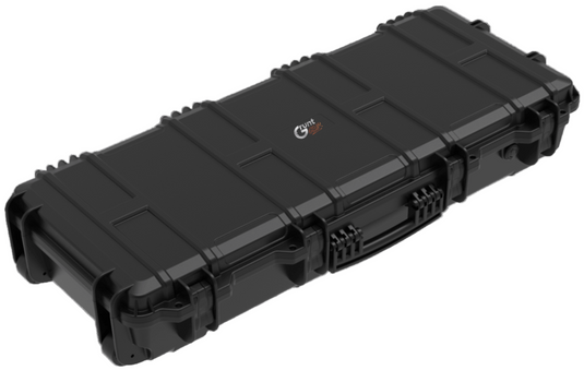 Medium rifle case with handles and locks