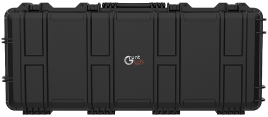Medium rifle case hard cover with wheels