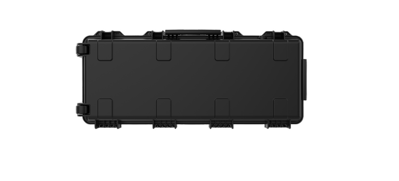 Load image into Gallery viewer, Medium rifle case with wheels and handle hard cover
