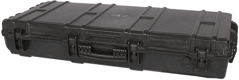 Load image into Gallery viewer, large protective rifle case with multiple handles and latches 
